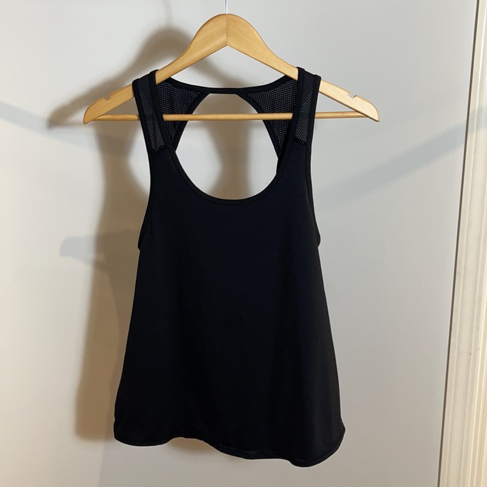 aerie Wrap/Open Back Workout Tank Top